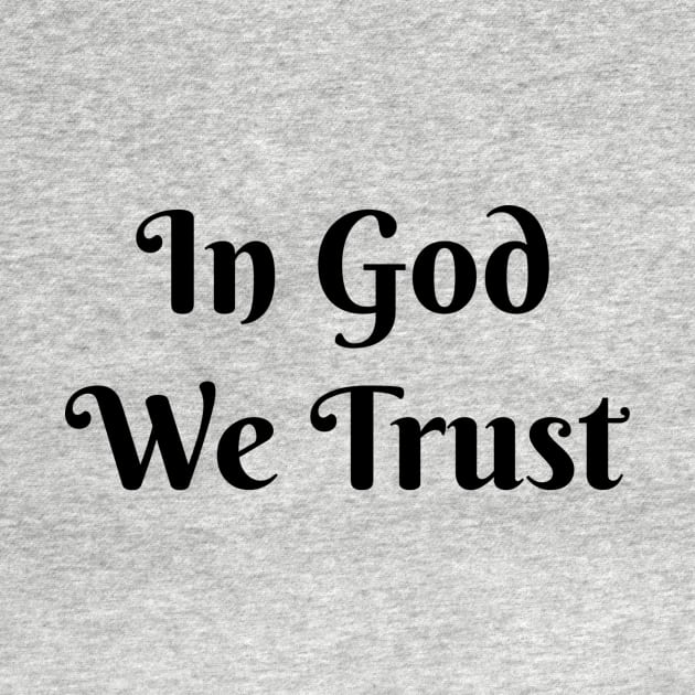 In God We Trust by GeorBrain